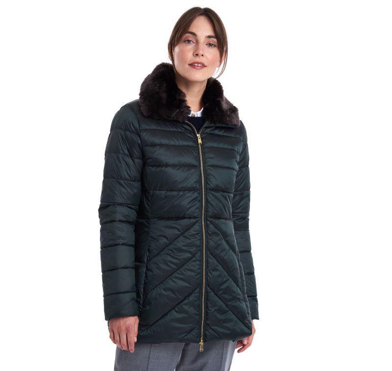 Barbour Shannon Ladies Quilted Jacket - Thyme - William Powell