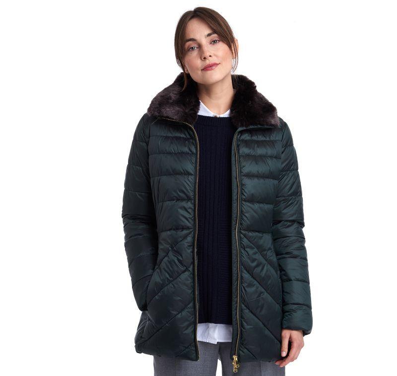 Barbour Shannon Ladies Quilted Jacket - Thyme - William Powell