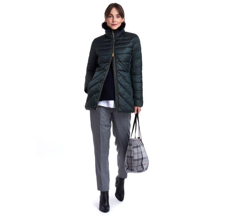 Barbour Shannon Ladies Quilted Jacket - Thyme - William Powell