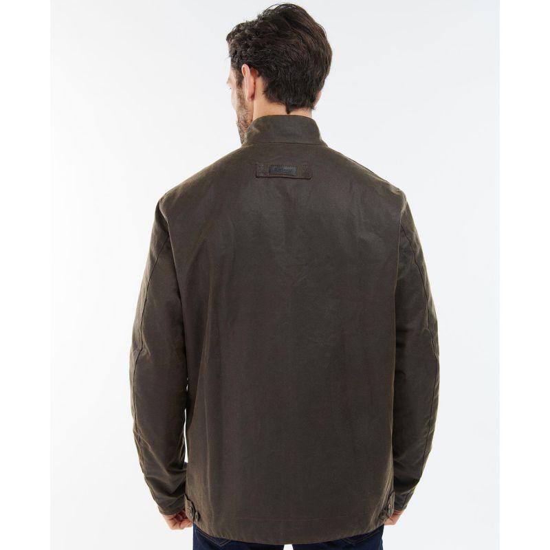 Barbour Sheldon Mens Wax Jacket - Brown - William Powell