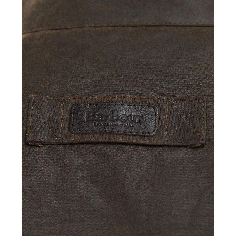 Barbour Sheldon Mens Wax Jacket - Brown - William Powell