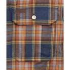 Barbour Singsby Thermo Weave Mens Shirt - Navy - William Powell