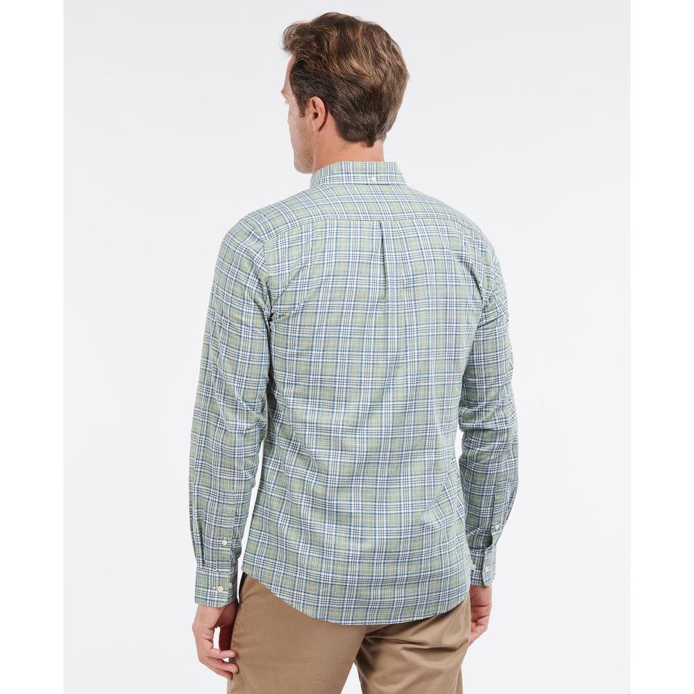 Barbour Spillman Mens Shirt - Olive - William Powell