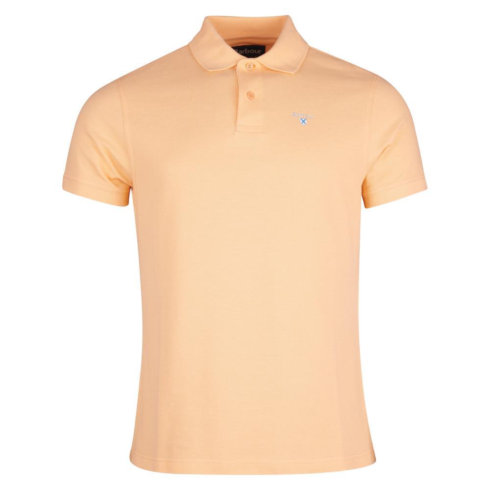 Barbour Sports Mens Polo Shirt - Coral Sands - William Powell