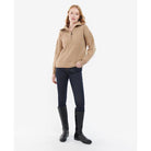 Barbour Stavia Ladies 1/4 Zip Knit - Hessian - William Powell