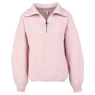 Barbour Stavia Ladies 1/4 Zip Knit - Rosewater - William Powell