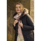 Barbour Stavia Ladies 1/4 Zip Knit - Rosewater - William Powell