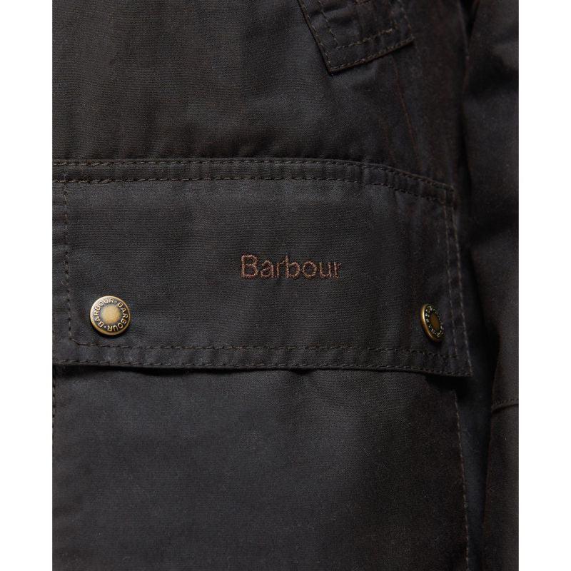 Barbour Stavia Ladies Wax Jacket - Rust/Classic - William Powell