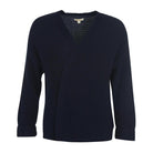 Barbour Stitch Guernsey Ladies Cardigan - Navy - William Powell