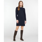 Barbour Stitch Guernsey Ladies Knit Dress - Navy - William Powell