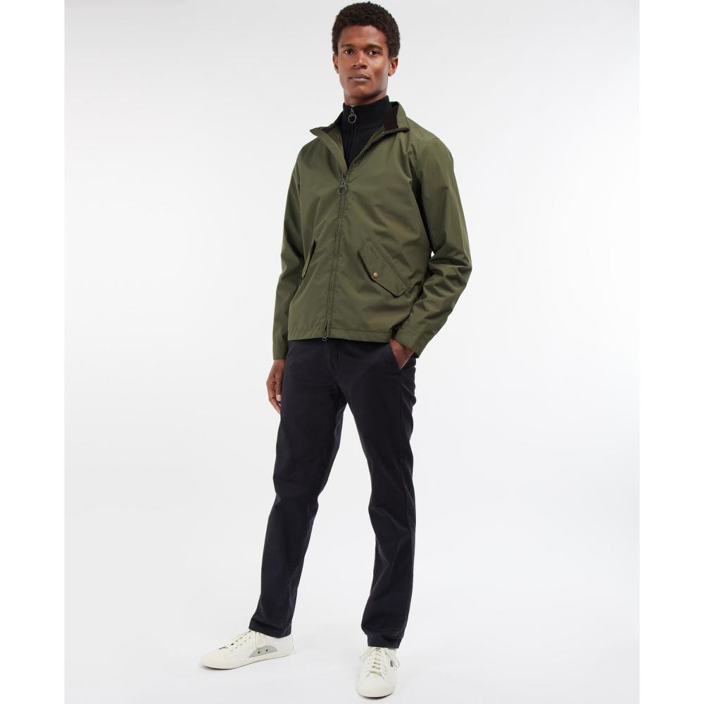 Barbour Summer Chelsea Waterproof Mens Jacket - Olive - William Powell