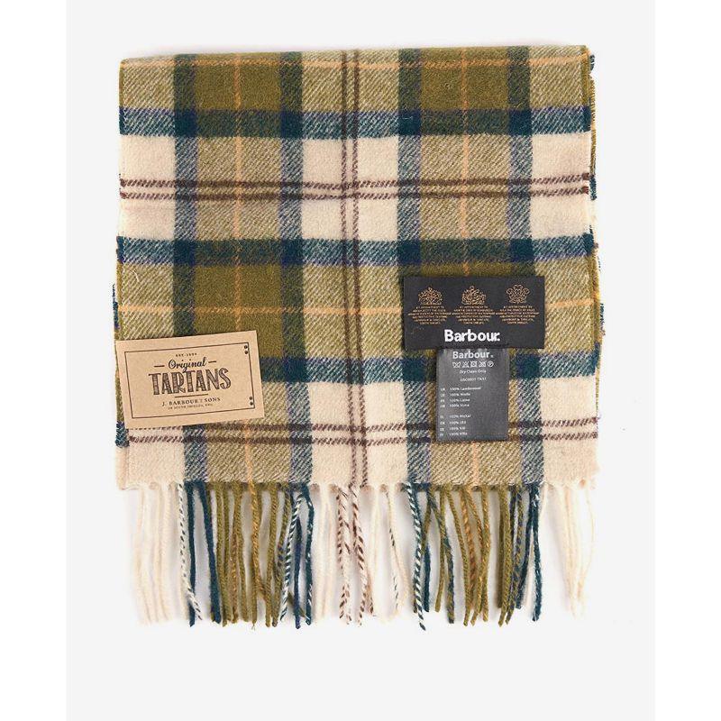 Barbour Tartan Lambswool Scarf - Ancient - William Powell