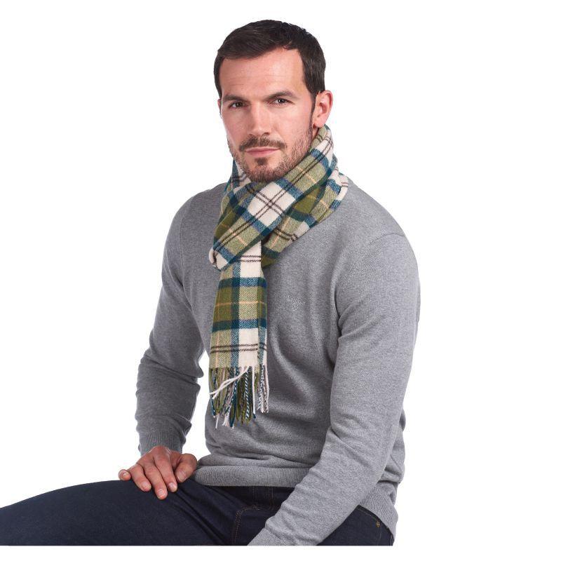 Barbour Tartan Lambswool Scarf - Ancient - William Powell