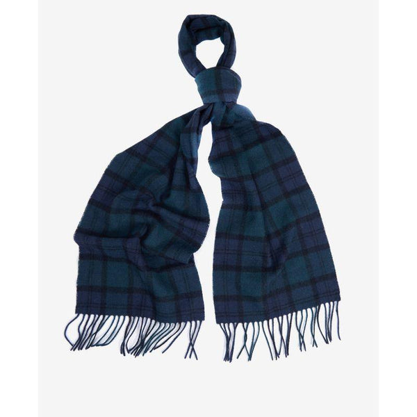 Barbour Tartan Lambswool Scarf Black Watch – William Powell