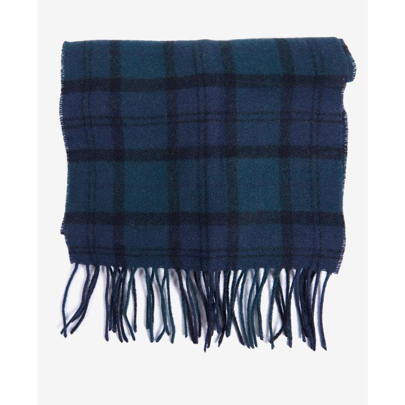 Barbour Tartan Lambswool Scarf - Black Watch - William Powell