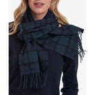 Barbour Tartan Lambswool Scarf - Black Watch - William Powell