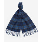 Barbour Tartan Lambswool Scarf - Midnight - William Powell