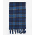 Barbour Tartan Lambswool Scarf - Midnight - William Powell