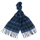 Barbour Tartan Lambswool Scarf - Seaweed - William Powell