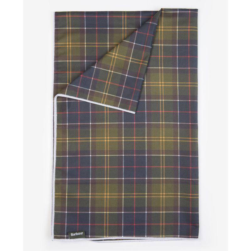 Barbour Tartan Quick Dry Dog Towel - Classic Tartan - William Powell