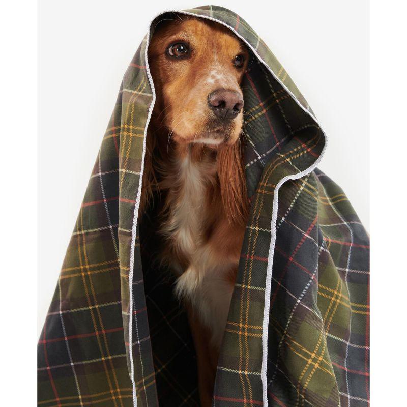 Barbour Tartan Quick Dry Dog Towel - Classic Tartan - William Powell