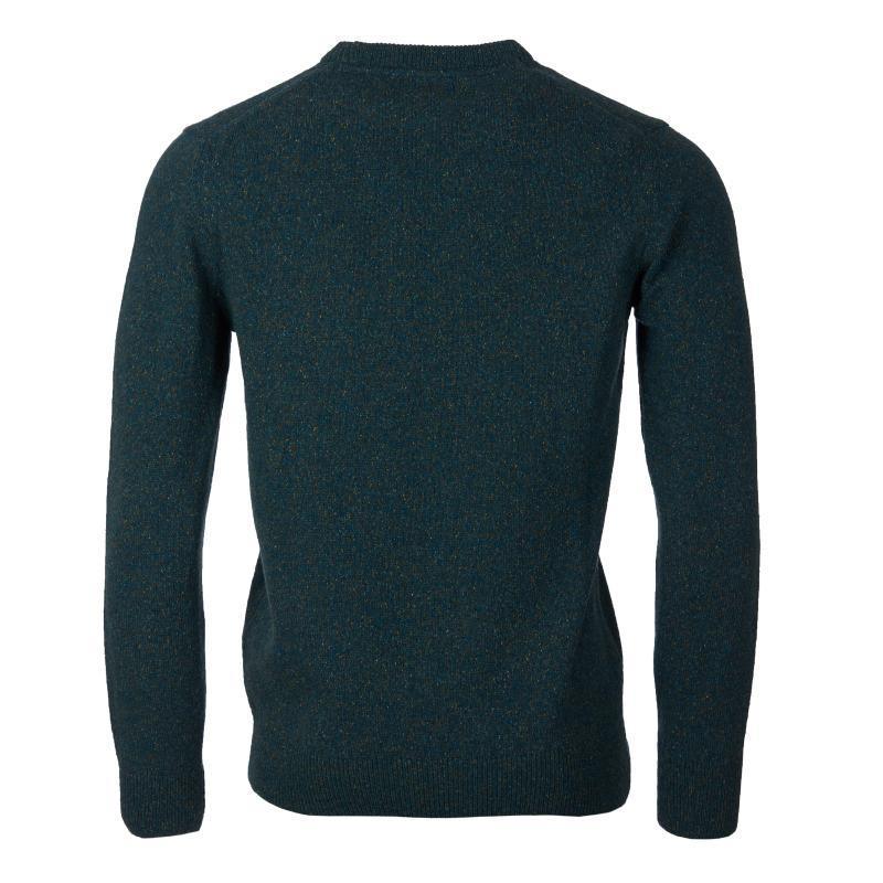 Barbour Tisbury Crew Jumper - Dark Aqua - William Powell