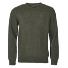 Barbour Tisbury Crew Jumper - Dark Seaweed - William Powell