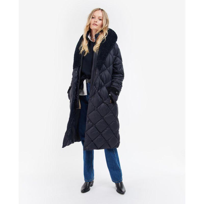 Barbour Tolsta Ladies Quilted Jacket - Dark Navy/Dress - William Powell