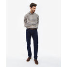 Barbour Turville Mens Regular Fit Shirt - Ecru Marl - William Powell