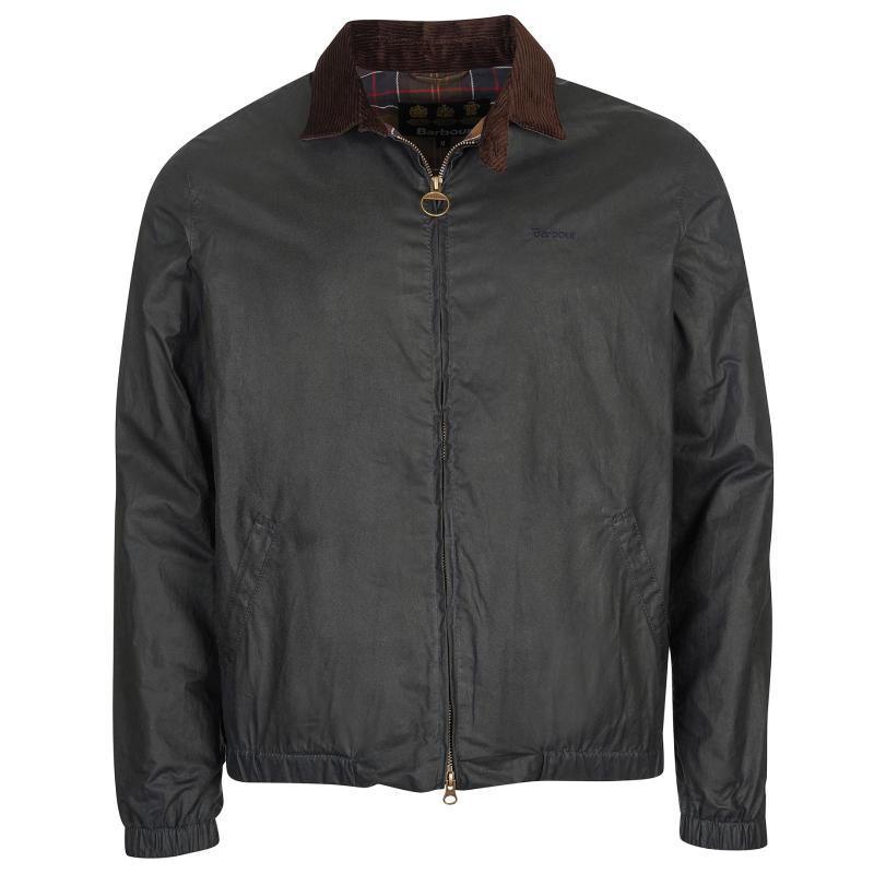 Barbour Vital 6oz Mens Wax Jacket - Navy - William Powell