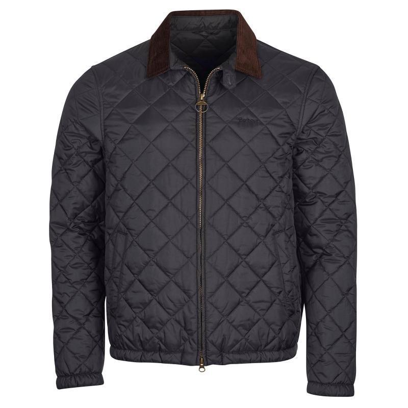 Barbour Vital Mens Quilted Jacket - Navy - William Powell