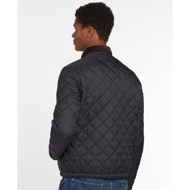 Barbour Vital Mens Quilted Jacket - Navy - William Powell