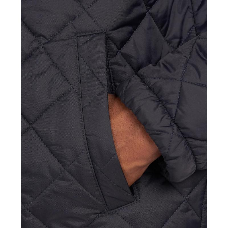 Barbour Vital Mens Quilted Jacket - Navy - William Powell