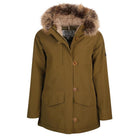 Barbour Warkworth Ladies Waterproof Jacket - Nori Green/Dusky Green - William Powell