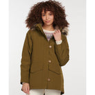 Barbour Warkworth Ladies Waterproof Jacket - Nori Green/Dusky Green - William Powell