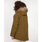 Barbour Warkworth Ladies Waterproof Jacket - Nori Green/Dusky Green - William Powell