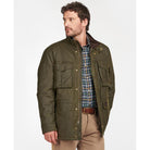 Barbour Watson Mens Wax Jacket - Archive Olive - William Powell