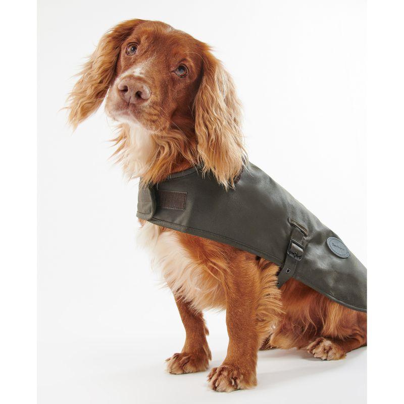 Barbour Wax Dog Coat - Olive - William Powell