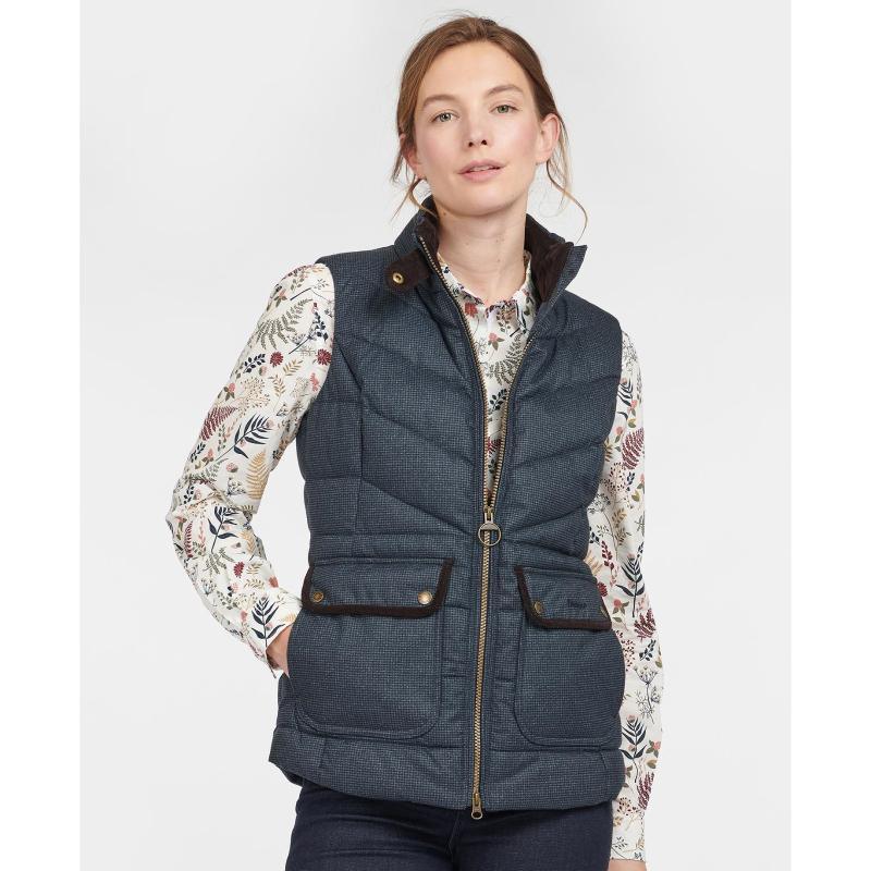 Barbour Whernside Ladies Gilet - Navy - William Powell