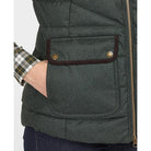 Barbour Whernside Ladies Gilet - Olive - William Powell