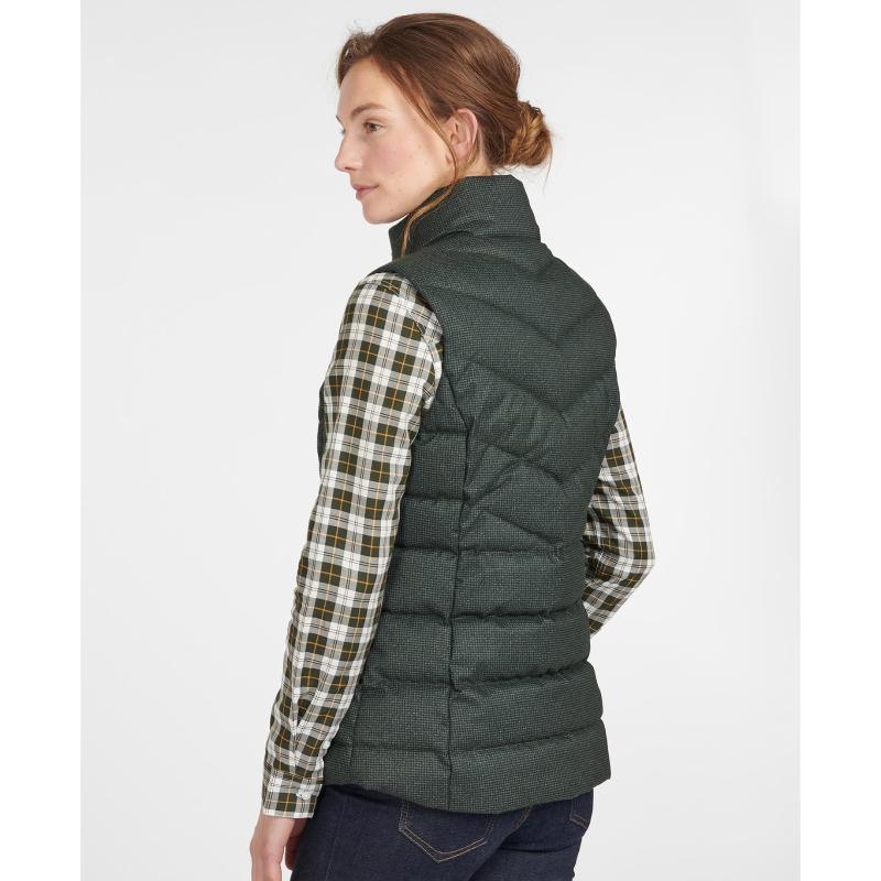 Barbour Whernside Ladies Gilet - Olive - William Powell