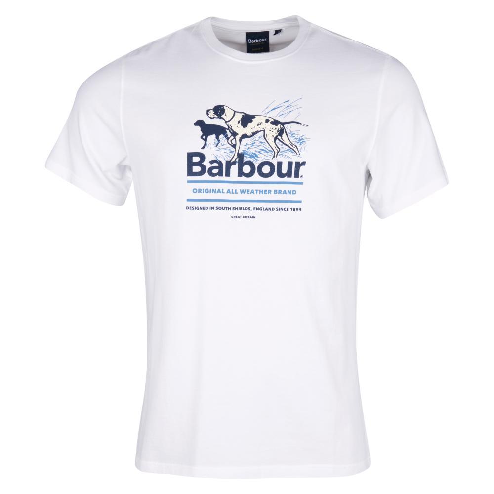 Barbour Wilfred Tee - White - William Powell