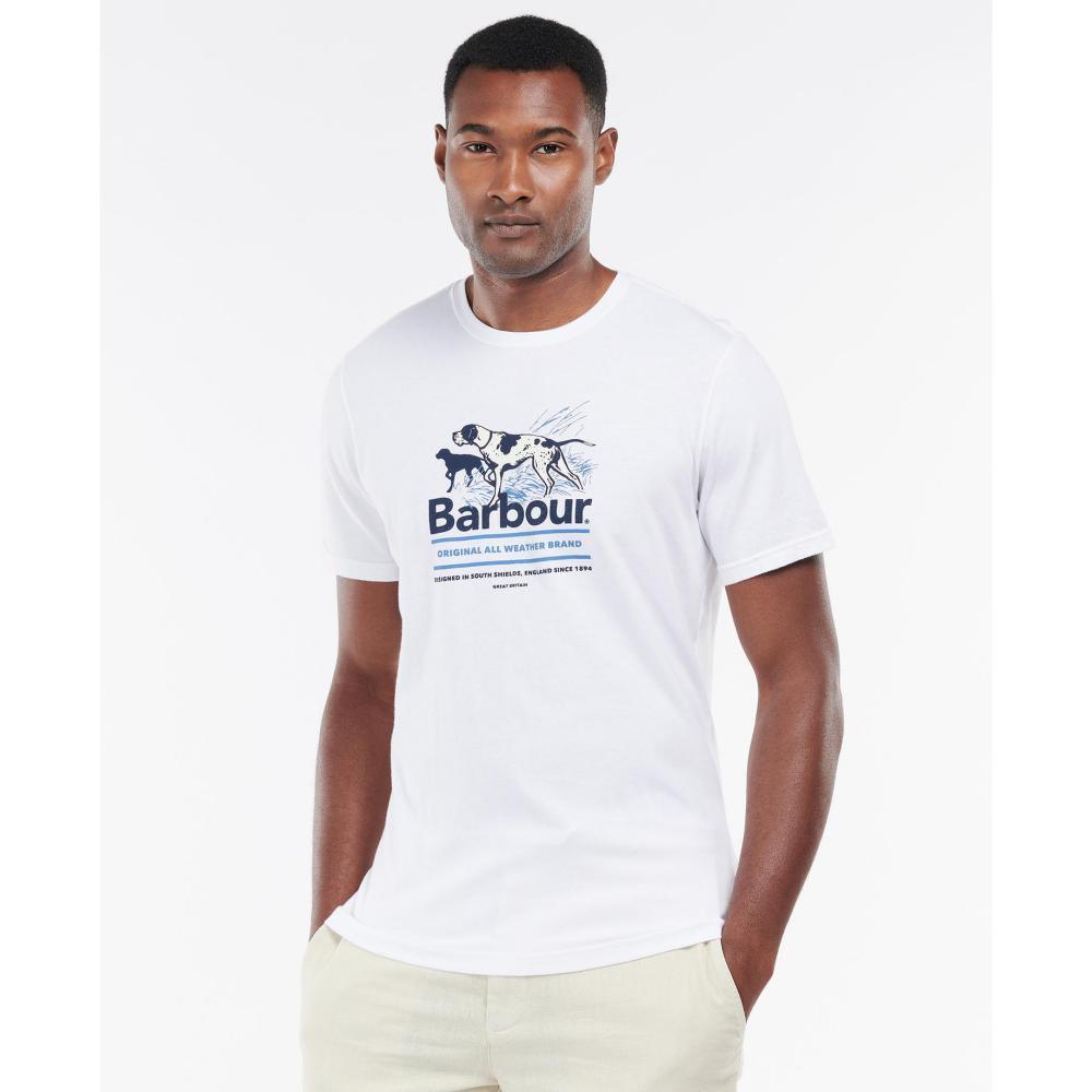 Barbour Wilfred Tee - White - William Powell