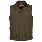 Barbour Winterdale Quilted Mens Gilet - Dark Olive - William Powell