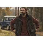 Barbour Winterdale Quilted Mens Gilet - Dark Olive - William Powell