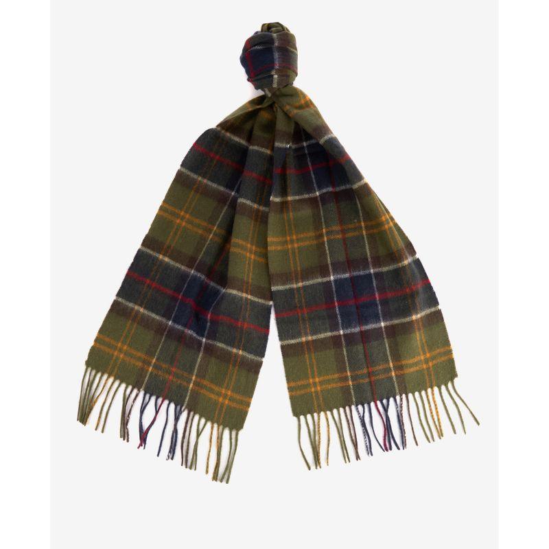 Barbour Wool Cashmere Tartan Scarf - Classic - William Powell