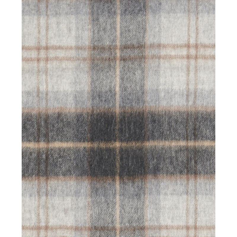 Barbour Wool Cashmere Tartan Scarf - Greystone - William Powell