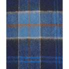 Barbour Wool Cashmere Tartan Scarf - Midnight - William Powell