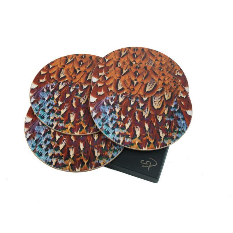 Cock Pheasant Plumage Placemats - Pack of 4 - William Powell