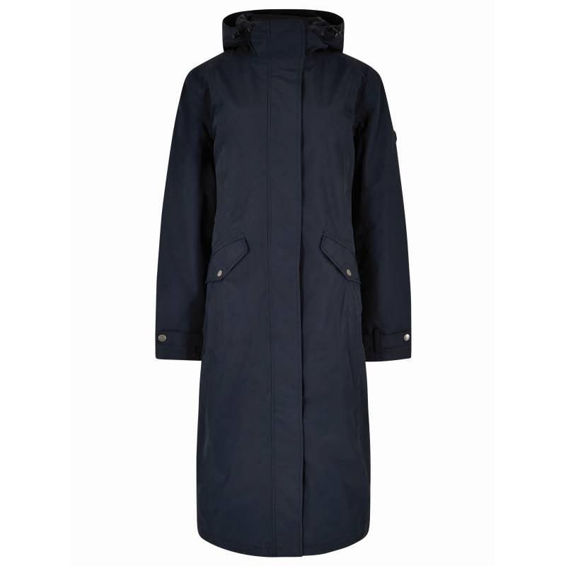 Dubarry Alderford Ladies Long Waterproof Coat - Navy - William Powell